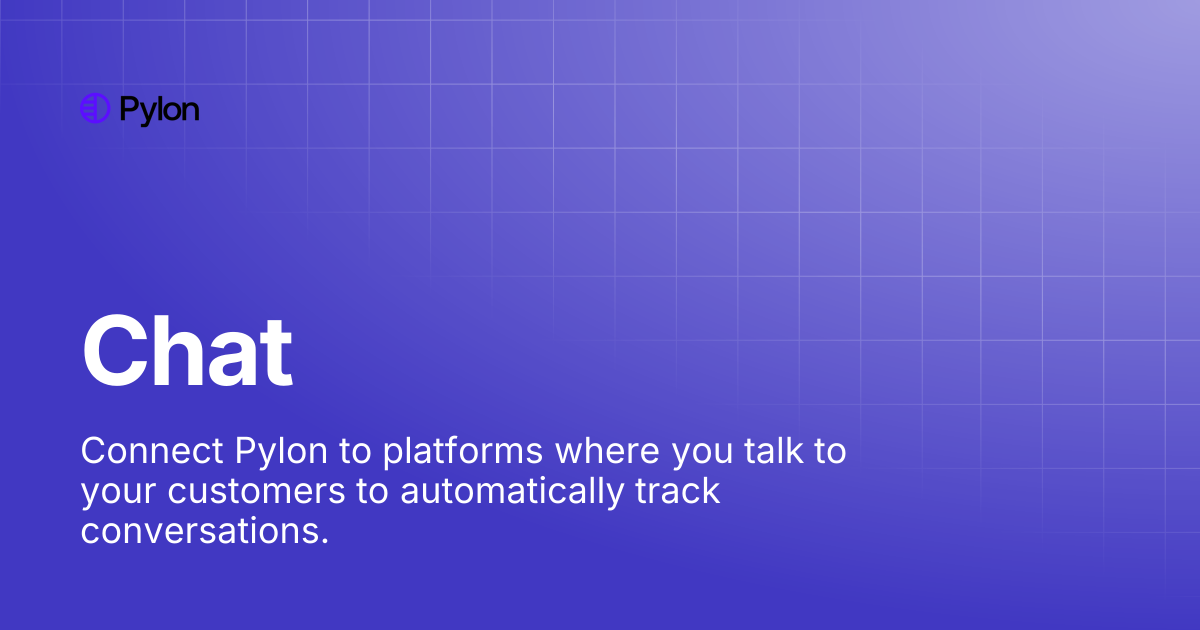 Chat | Pylon